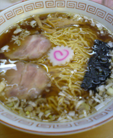 「王道の醬油ラーメン700円+大盛り150円」@昭和歌謡ショーの写真