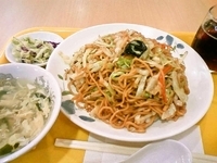 「中華焼きそば（本日のお薦め） 300円」@富泰楼の写真