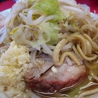 「ミニラーメン（ニンニクあぶら） 600円」@ラーメン二郎 大宮店の写真