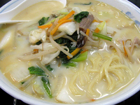 「ホワイトタンメン@650」@浜家の写真