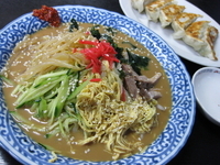 「【夏季限定】ゴマ冷やし中華￥800」@らーめん一心亭の写真