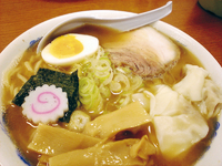 「ワンタン中華そば 850円」@中華そば・特製もりそば 己勝軒 満帆の写真