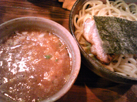 「つけめん（750円）」@つけ麺 椿の写真