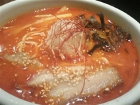 「辛みそらーめん  850円」@らーめん 山頭火 新宿南口店の写真