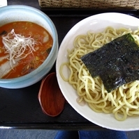 「肉つけそば(並)白ごま担々980円」@流星の写真