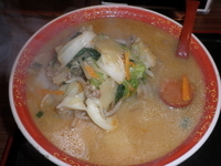 「味噌ラーメン（800円）大盛（100円）」@みそラーメン 一流の写真