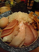 「夜10食限定 鶏白湯汁なし」@麺屋 一燈の写真