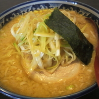 「豚骨味噌ねぎラーメン（大盛無料）」@活力豚骨ラーメン 大成屋の写真