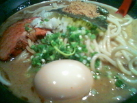 「真空そば+味玉（￥700+￥100）」@喜元門 本店の写真