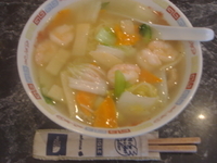 「海老塩あんかけそば（祝開店十周年大感謝祭）」@中華居酒屋 双貴楼の写真