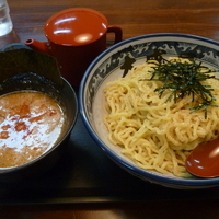 「期間限定（8/12-17） えびみそつけ麺（大盛） 900円」@活力豚骨ラーメン 大成屋の写真