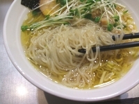 「しおそば+大盛り+あぶりチャーシューご飯」@中華蕎麦 瑞山（ZUIZAN）の写真