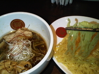 「醤油つけめん」@ラーメン 輝の写真