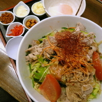 「冷し混ぜそば 850円」@丸直の写真