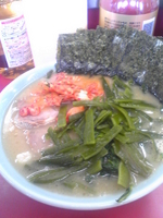 「チャーシューキムチワカメ海苔増し￥1,100」@ラーメン大将 本店の写真
