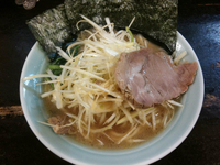 「ネギラーメン（麺固め）」@光家の写真
