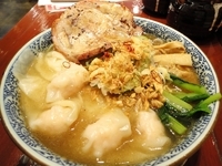 「わんたんそば 塩 【880円】」@麺屋 空海 北千住店の写真