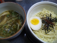 「細つけそば（800円）」@洛二神の写真