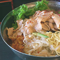 「冷しラーメン」@やみつき味 辛子堂の写真