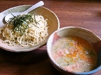 「江戸前味噌つけ麺」@味噌屋 門左衛門の写真