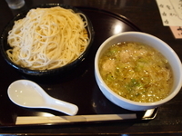 「豚しゃぶつけ麺」@江戸YAの写真