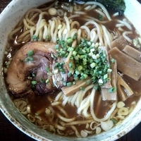 「ラーメン (並盛り) 700円」@めんや 華菜の写真