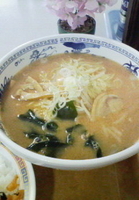 「味噌ラーメン（580円）」@鮫洲食堂の写真