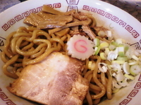 「汁なしそば650円+魚粉50円:700円」@麺や 武蒼の写真