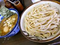 「味玉つけめん（中盛） 850円」@つけめん 玉 本店の写真