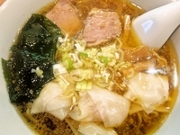 「海老ワンタン麺（700円）」@麺道楽の写真