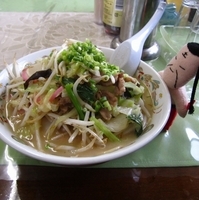 「ちゃんぽん750円」@らーめん食堂 日和りの写真