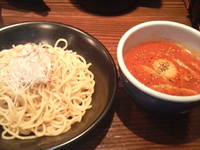「つけ麺（辛い）」@らーめん 山頭火 新宿南口店の写真