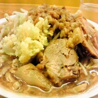 「ラーメン300g（ニンニクアブラ）」@ラーメン荘 夢を語れの写真