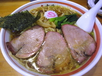 「中華そば（大盛）」@青竹平打ち中華そば 麺壱吉兆の写真