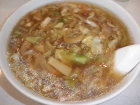 「五目ラーメン(700円)大盛(100円)」@櫨山の写真