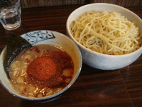 「辛辛魚つけめん（880円）+大盛（100円）」@麺処 井の庄の写真
