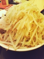 「ラーメン大+ヤサイW」@ジャンクガレッジ イオンレイクタウンmori店の写真