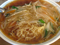 「もやしそば（13:30過ぎ割引-50円）@580」@中華料理 洋食 苗場の写真