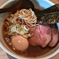 「特製そば（全部のせ）（￥900）」@中華蕎麦 蘭鋳の写真