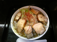 「醤五郎ラーメン 塩（小）+ 肉増し」@醤五郎の写真