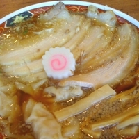 「ワンタンチャーシューメン（￥850）」@喜多方ラーメン 大安食堂 仙台トラストシティ店の写真