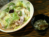 「【夏季限定】朝霧麺（880円）」@秋刀魚中華そば 生粋の写真