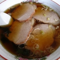 「チャーシューメン550円」@萬信ラーメンの写真