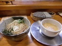 「柚子白湯（つけ麵）」@ラーメン にっこう 本店の写真