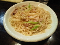 「煮込み焼きそば（しょうが風味）（630円） +麺ダブル（100円」@麺工房HIRAMAの写真