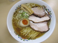 「煮干しらーめん大盛」@煮干鰮らーめん 圓の写真