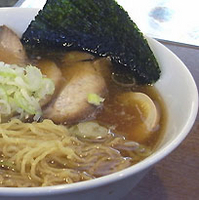 「醤油らーめん、チャーシュー増、大盛」@麺屋 宮坂商店の写真