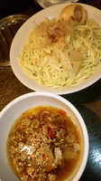 「冷やし煮干しつけ麺（大盛り）+クーポン味玉」@麺処 遊 蕨店の写真