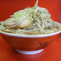 「大ラーメン（￥650）」@ラーメン二郎 三田本店の写真