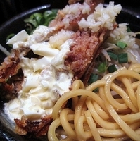 「ぬーどる（ニンニク）  700円」@江戸川ヌードル 悪代官の写真